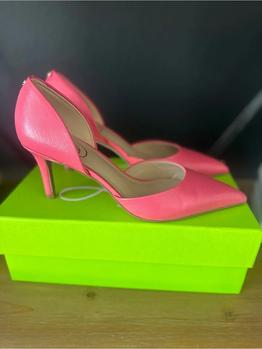 Sam Edelman Women's Rose Pink Pointed Toe Pumps